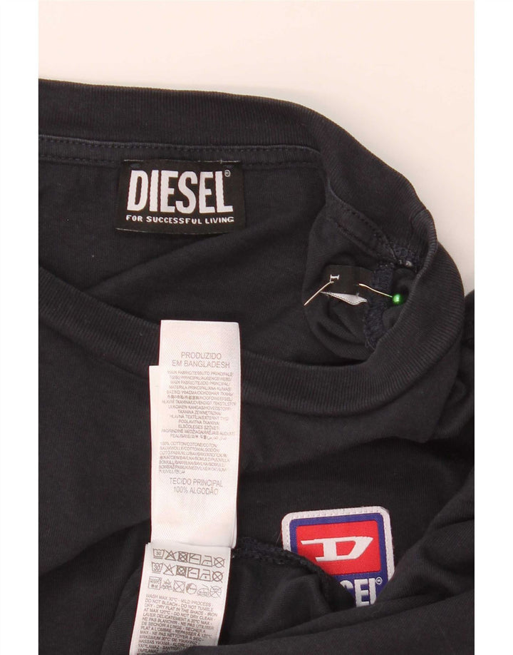 Diesel Muška majica kratkih rukava Velika tamnoplava pamuk