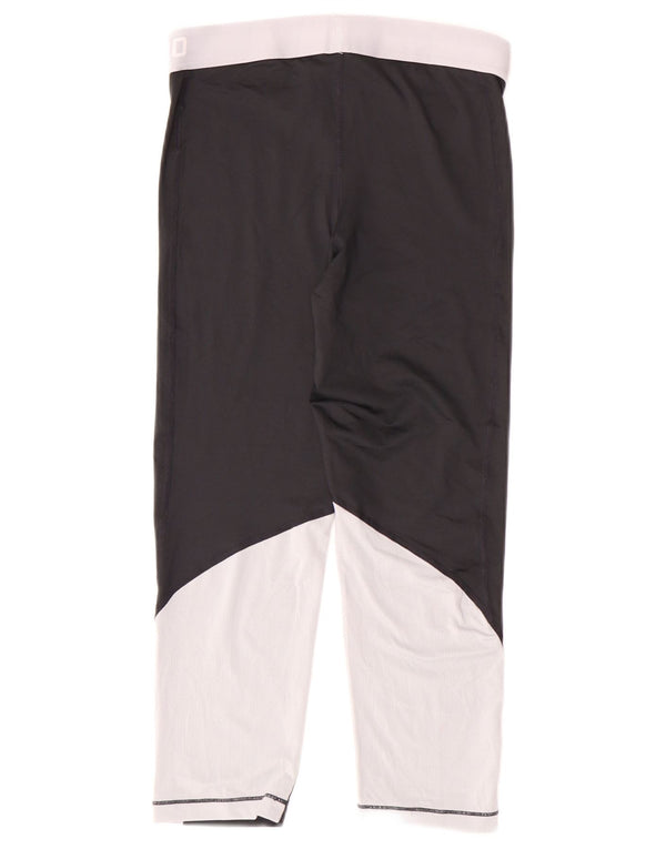 Nike Ženske Dri Fit Leggings UK 14 Srednje crne poliesterske sportske