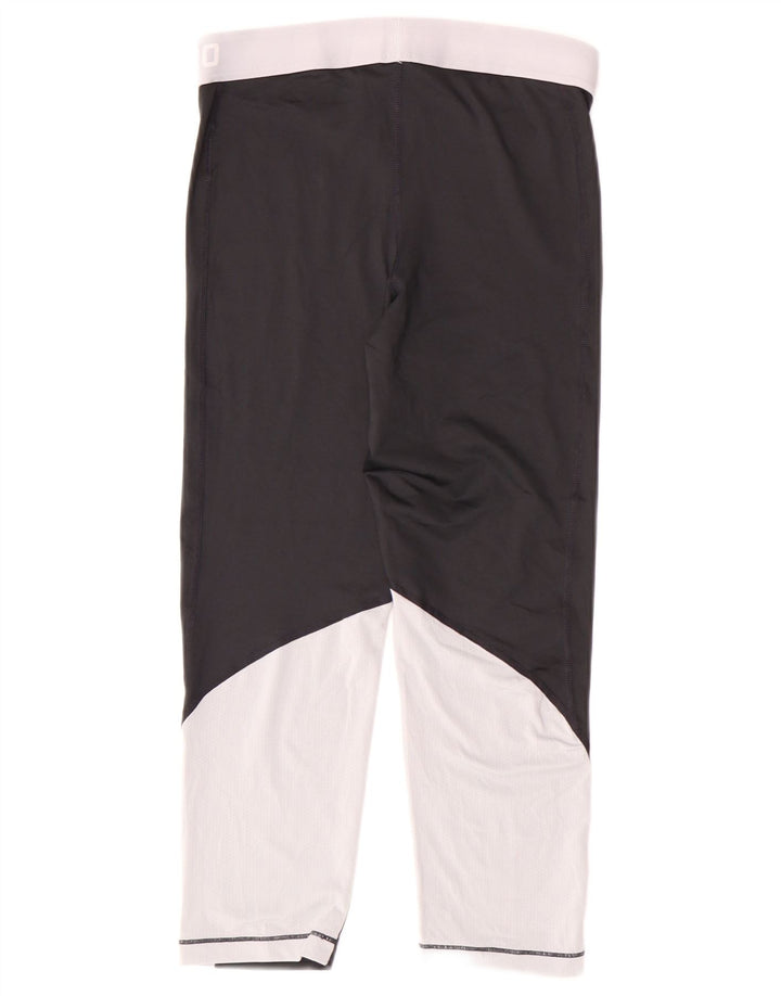 Nike Ženske Dri Fit Leggings UK 14 Srednje crne poliesterske sportske