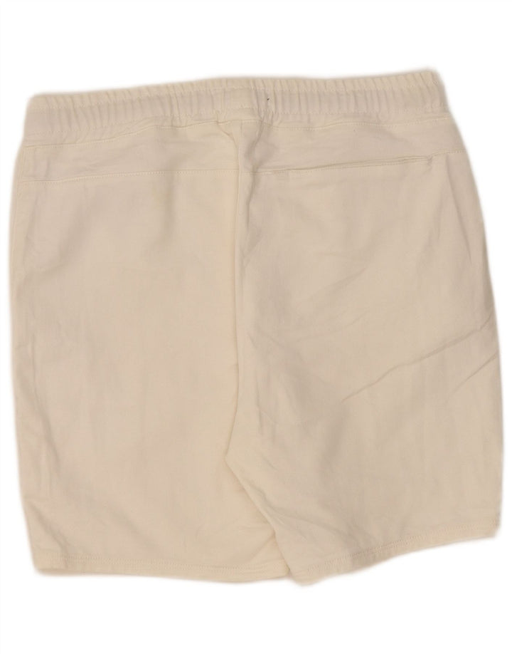 Zara muške sportske kratke hlače Large Off White Pamuk