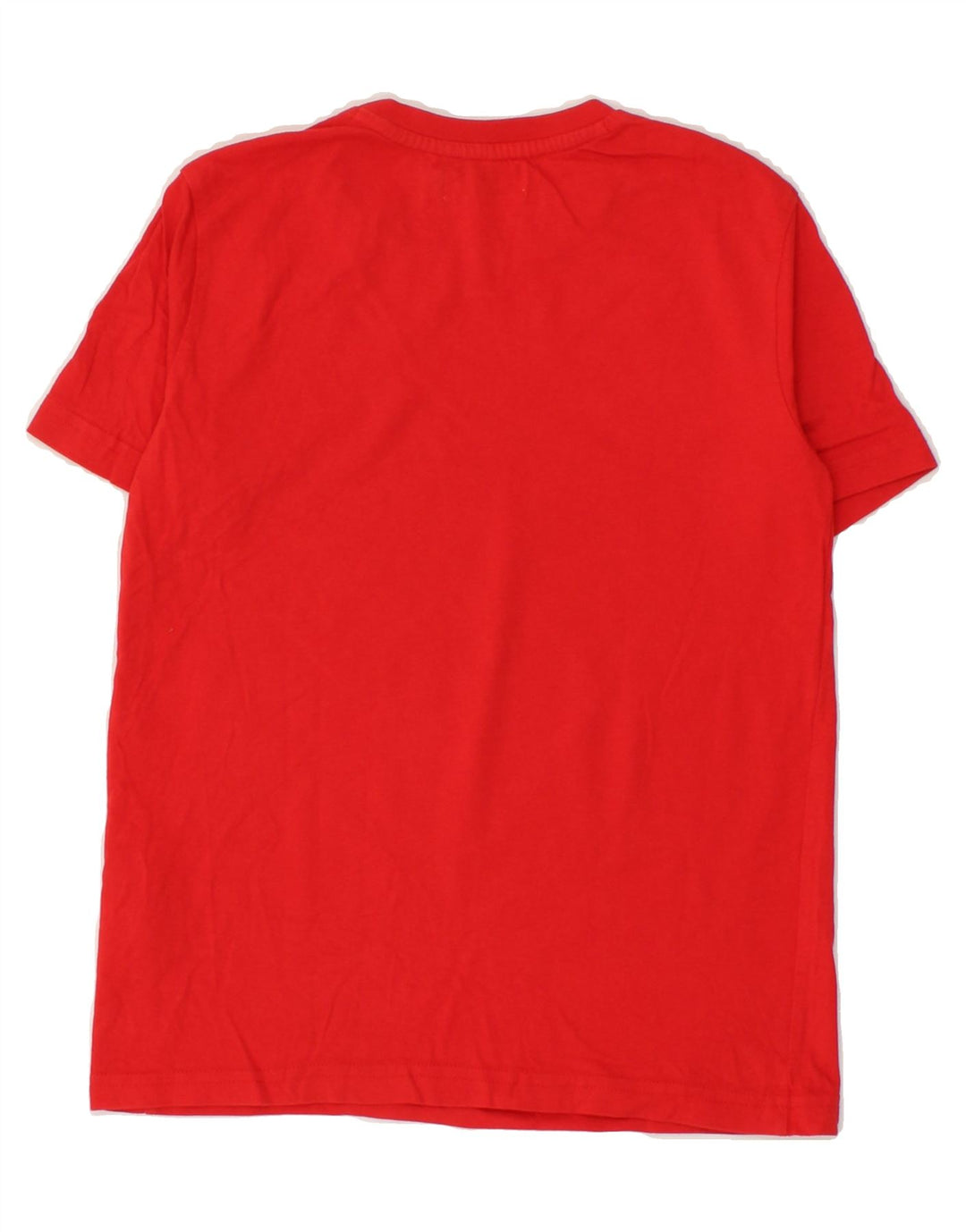 DIADORA Boys T-Shirt Top 7-8 Years Medium  Red Cotton Vintage Diadora and Second-Hand Diadora from Messina Hembry 