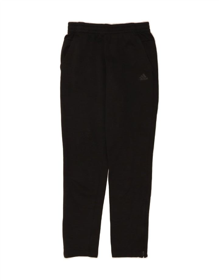 ADIDAS Mens Tracksuit Trousers Small  Black Polyester Vintage Adidas and Second-Hand Adidas from Messina Hembry 