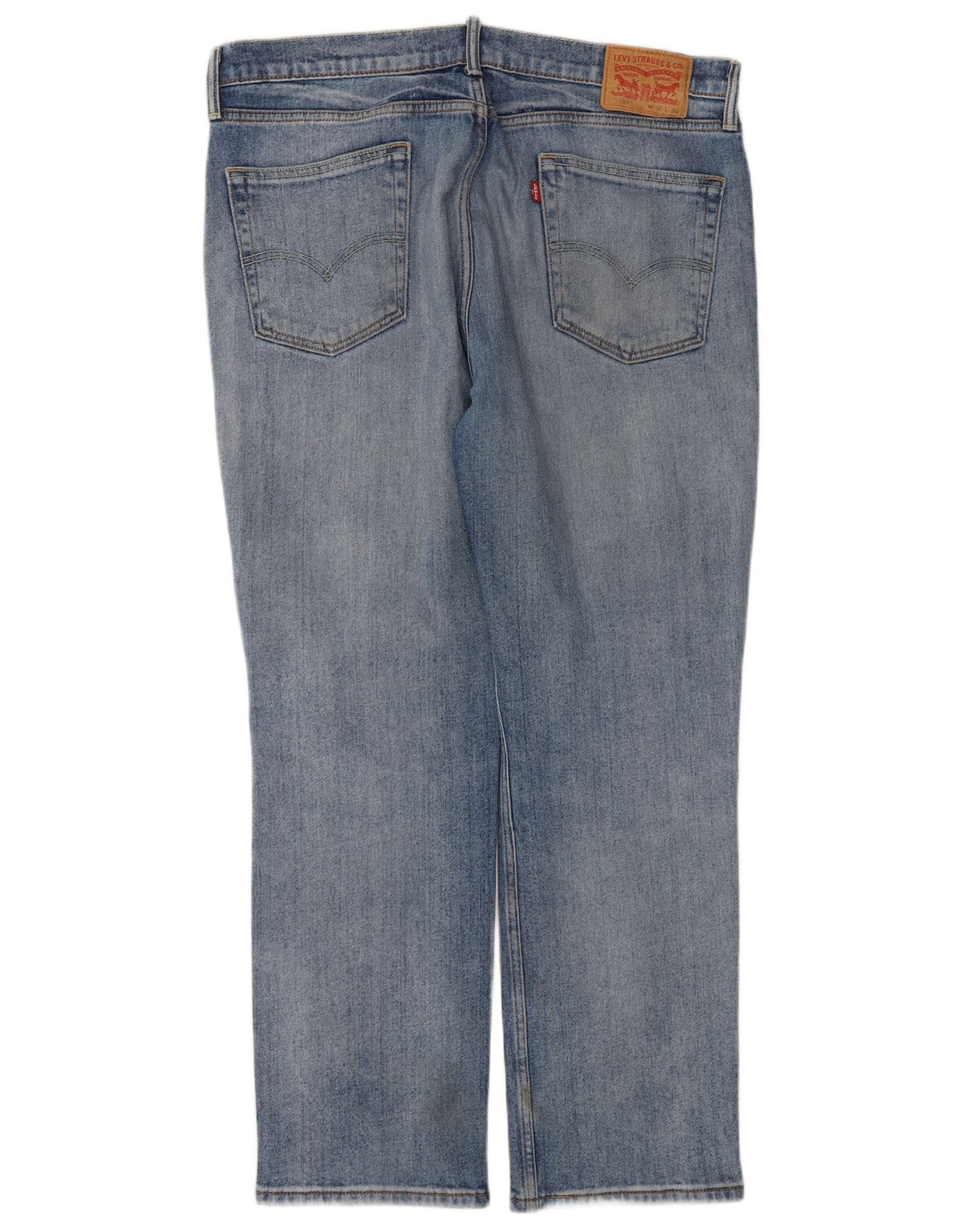 Levi's muške 514 ravne traperice W36 L30 plavi pamuk