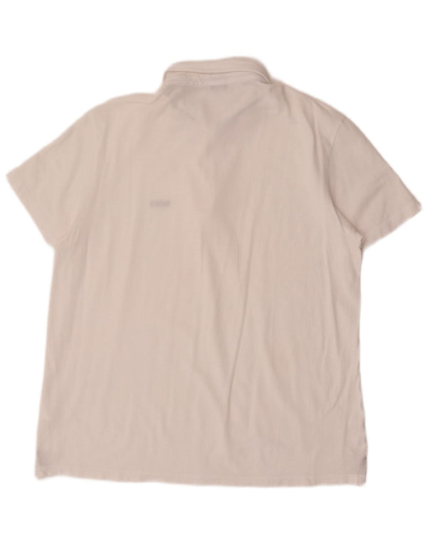 Muška polo majica Hugo Boss 2XL bijeli pamuk