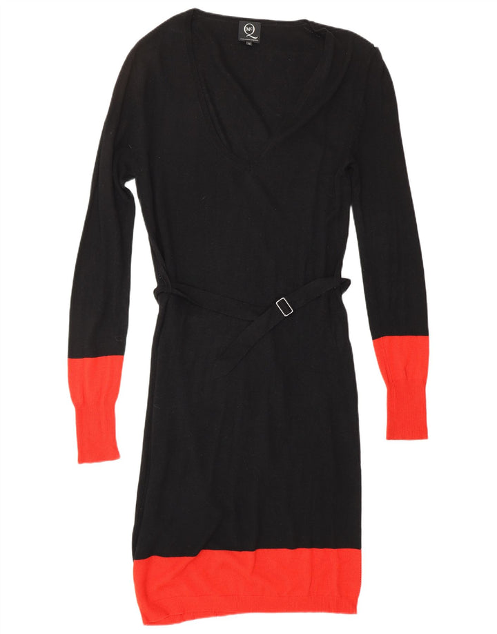 ALEXANDER MCQUEEN Ženska džemper haljina IT 42 srednje crna dizajnerska viskoza