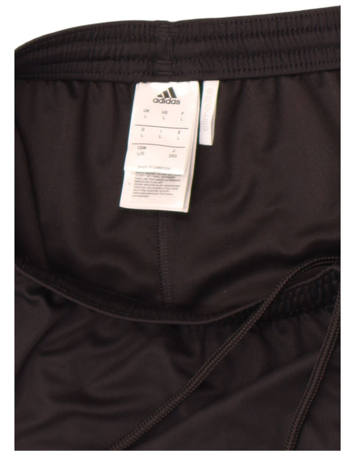 Adidas muške sportske kratke hlače Climalite, veliki crni poliester