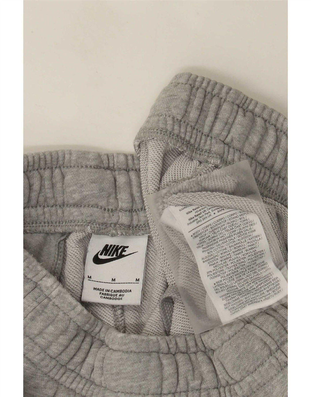 Nike muške trenirke Hlače Joggers srednje sivi flekasti pamuk