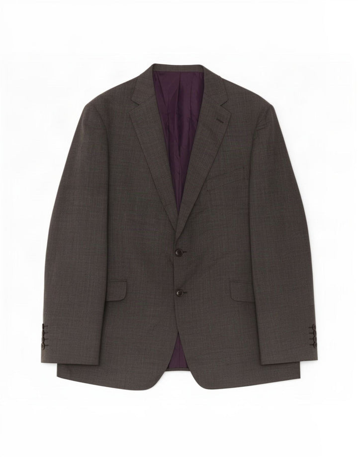 Marks & Spencer muška jakna s 2 gumba UK 46 XL siva vuna