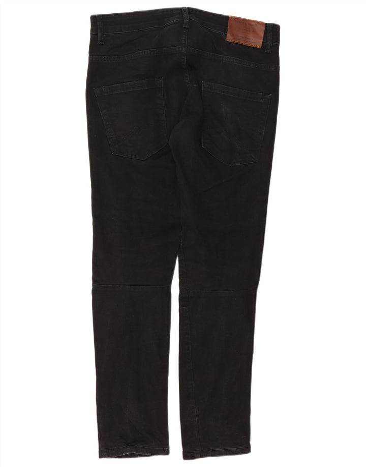Jack & Jones muške uske traperice W32 L32 crne