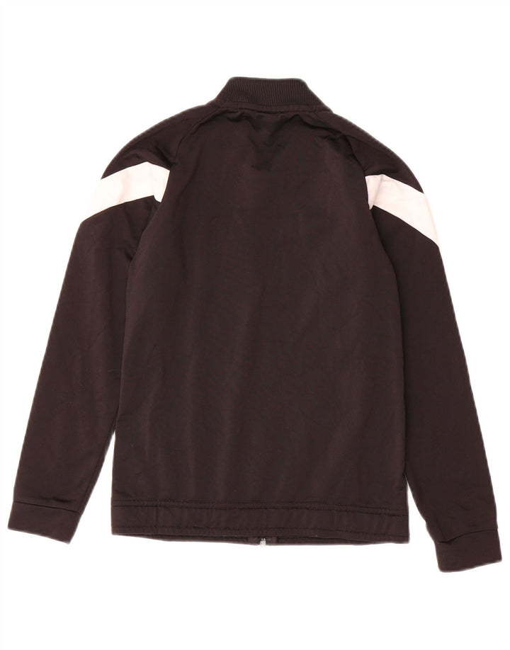 PUMA Gornja jakna trenirke za dječake 9-10 godina, crni poliester u boji