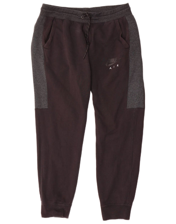 Nike Muška trenirka Hlače Joggers XL Black Colourblock Pamuk