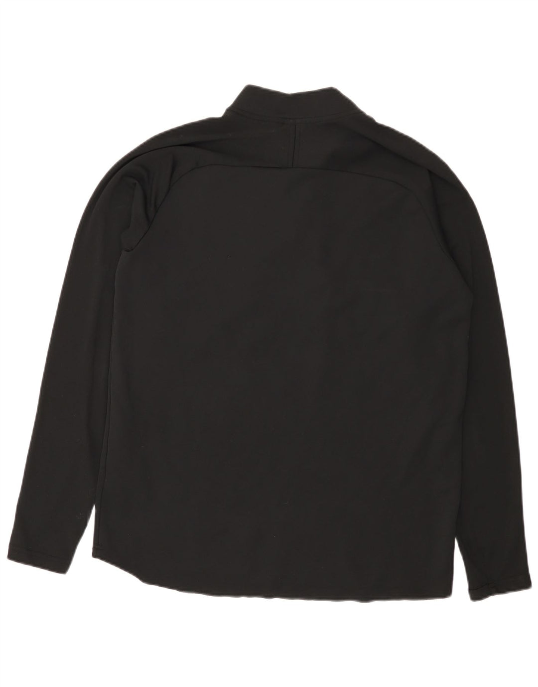 Nike Dri Fit majica s izrezom i velikim gornjim dijelom trenirke u crnoj boji