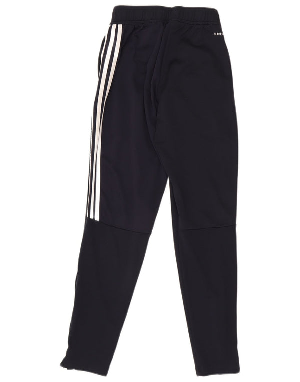 Adidas muške Aeroready hlače za trenirku XS tamnoplavi poliester