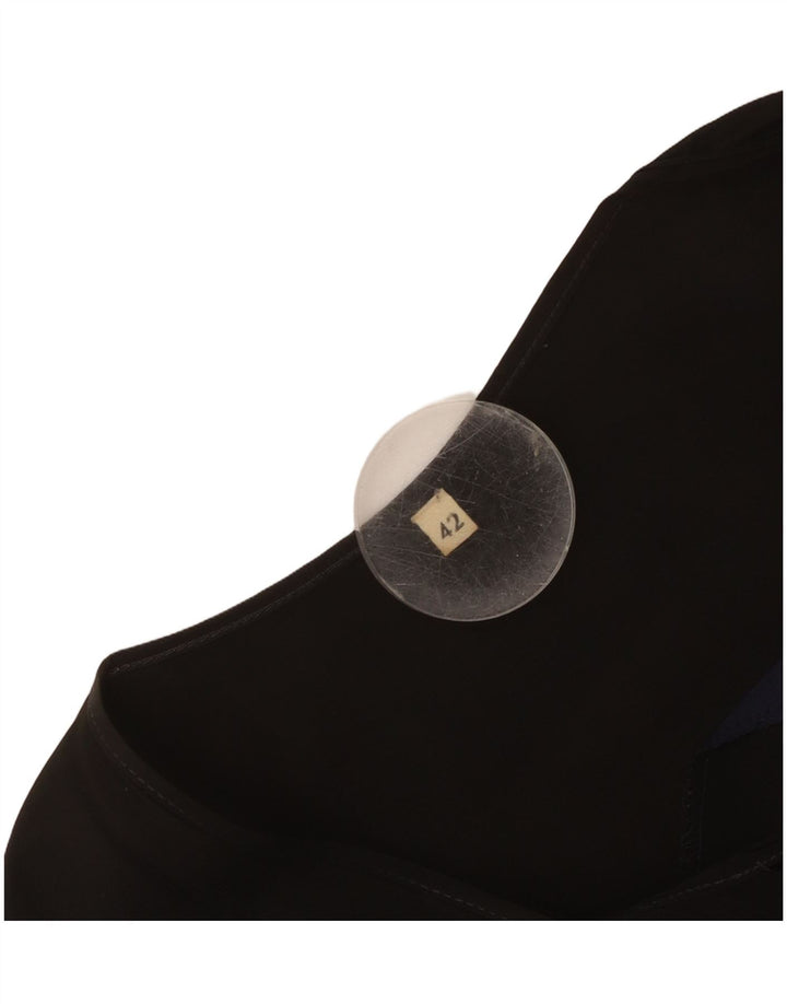 Vintage ženska maksi haljina IT 42 srednje crne boje