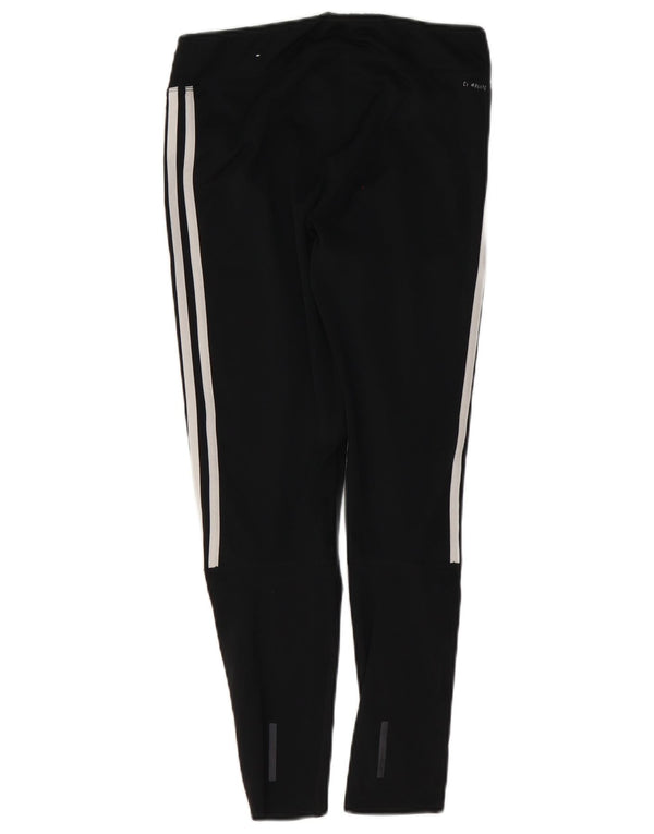 Adidas ženske kratke tajice UK 12/14 Srednje crne poliesterske sportske