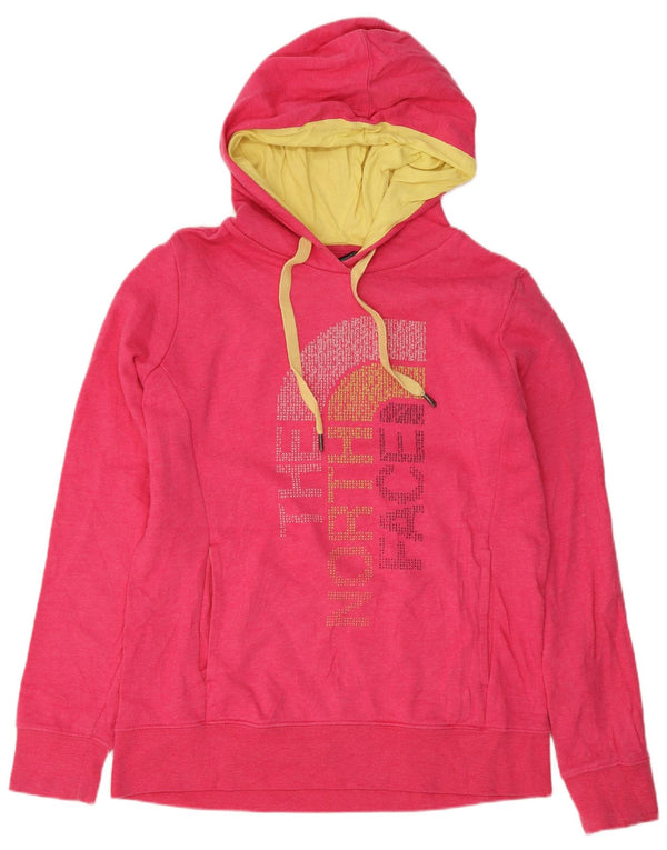 The North Face Ženska grafička majica s kapuljačom UK 12 Srednje ružičasta sportska