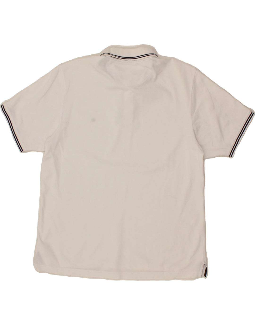 CHAMPION Mens Polo Shirt Large White Cotton Vintage Champion and Second-Hand Champion from Messina Hembry 