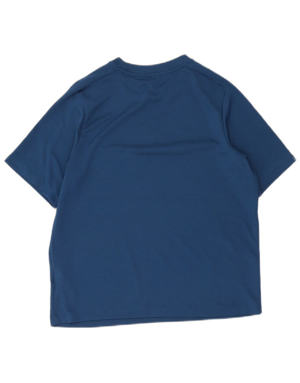 Nike Boys Dri Fit Graphic T-Shirt Top 13-14 Years XL tamnoplavi poliester