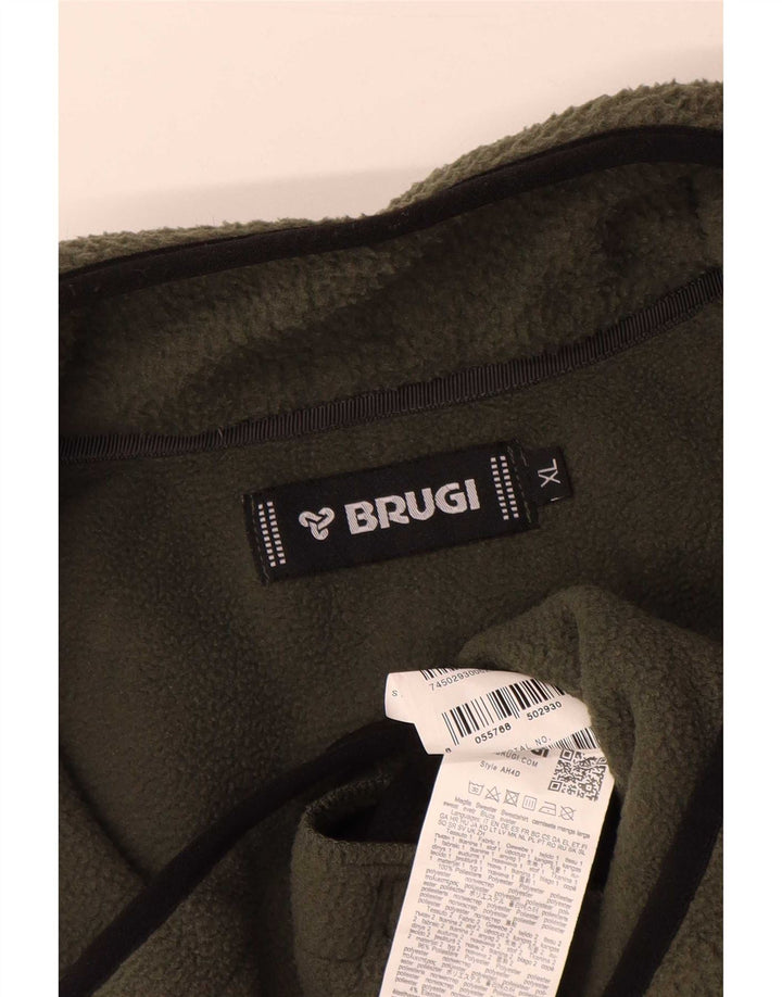 Brugi muška flis jakna UK 42 XL poliester zelene boje