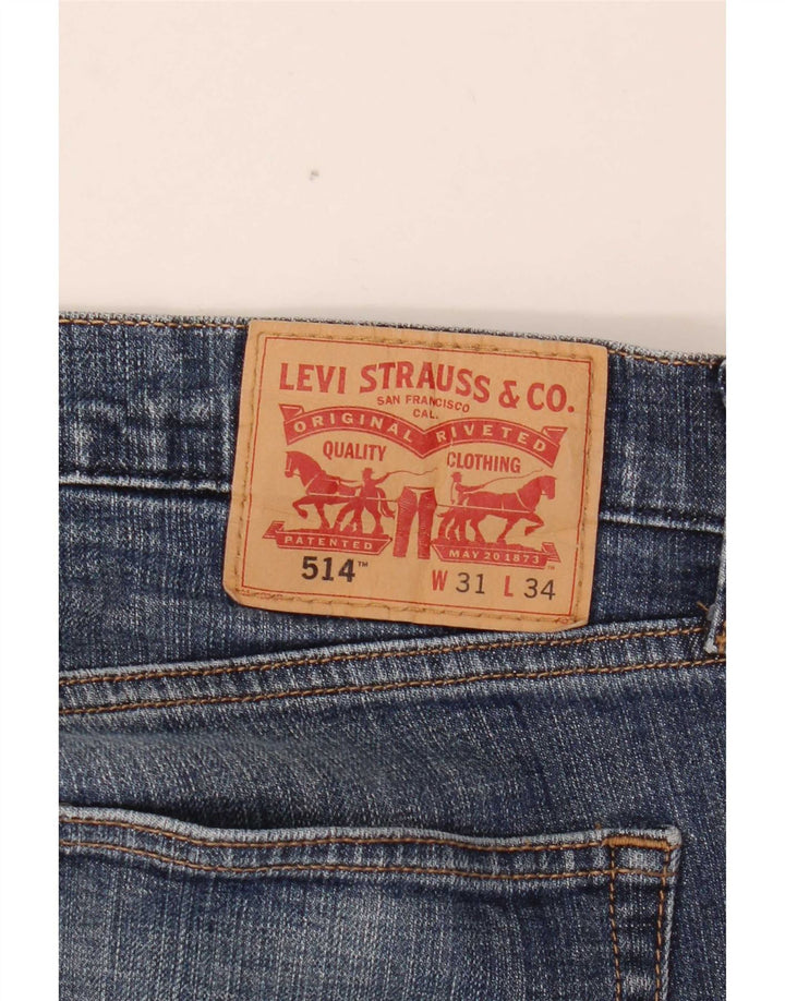 Levi's muške 514 ravne traperice W31 L30 plave
