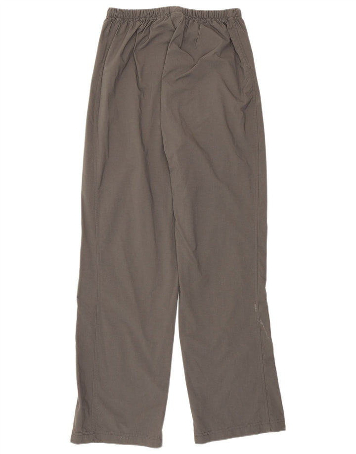 Nike ženske ravne hlače UK 8/10 male W26 L29 sivi poliester