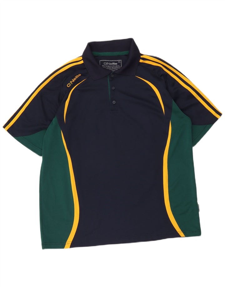 O'Neills muška polo majica XL tamnoplavi poliester u boji