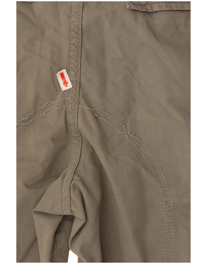 Jack & Jones muške kargo kratke hlače male W29 kaki pamuk