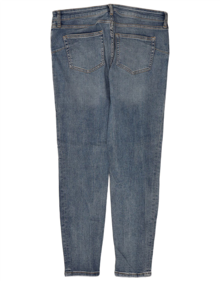 ZARA Ženske uske traperice EU 42 Large W32 L28 Plave