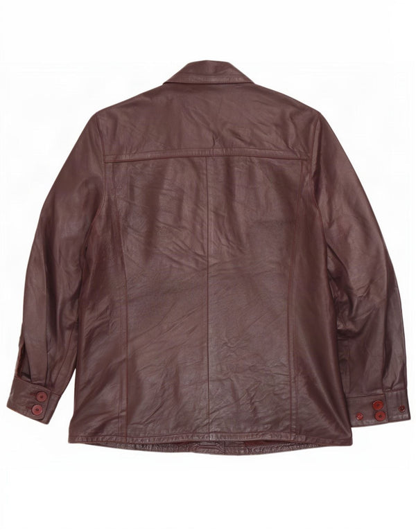 Vintage muška kožna jakna UK 42 XL Bordo