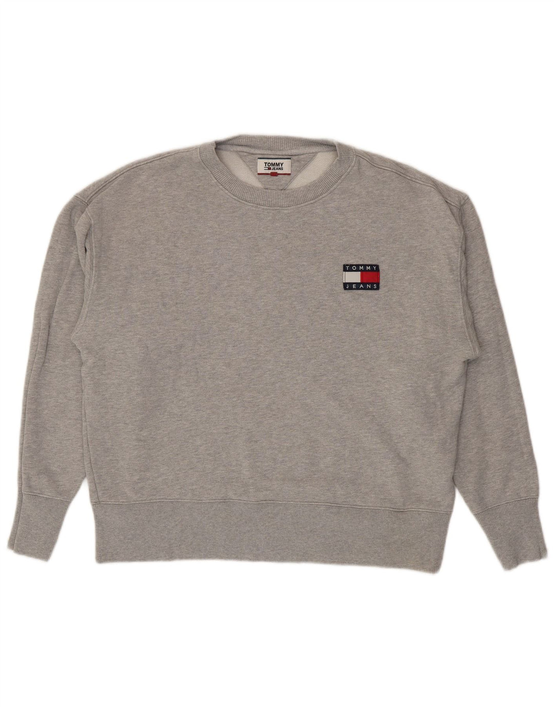 Tommy Hilfiger muška trenirka, veliki sivi pamuk s flekama