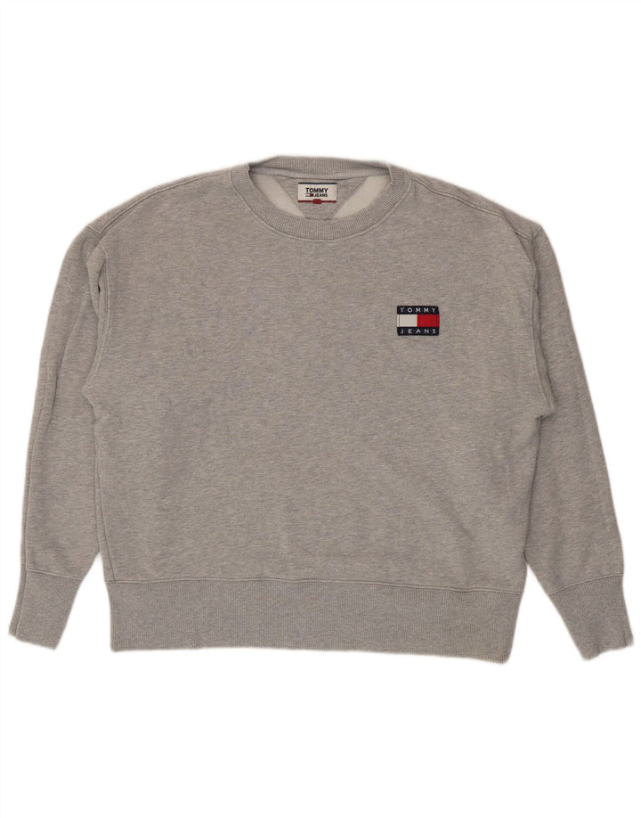 Tommy Hilfiger muška trenirka, veliki sivi pamuk s flekama