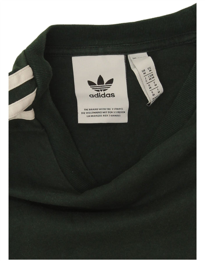 Adidas muška majica kratkih rukava Srednje zeleni pamuk