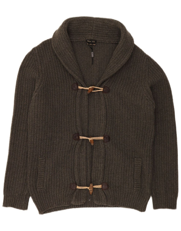 Massimo Dutti ženski kardigan pulover UK 18 XL zelena vuna