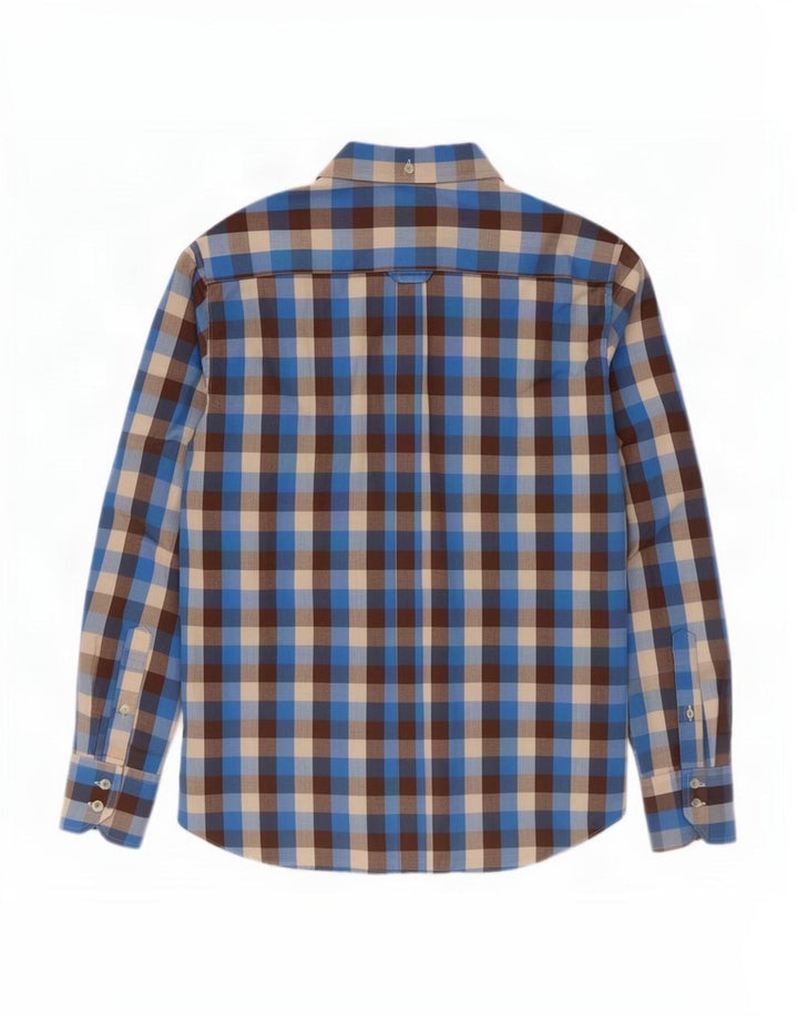 Ben Sherman muška košulja XL plavi gingham pamuk