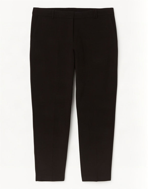 Marks & Spencer ženske ravne chino hlače UK 16 Large W36 L30 crne