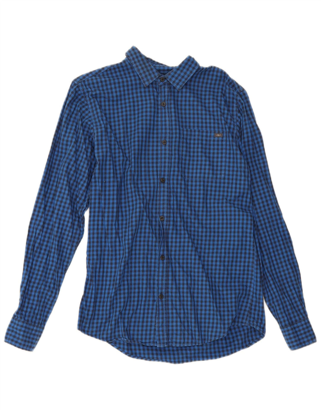 Jack & Jones muška košulja Mala plava gingham pamuk