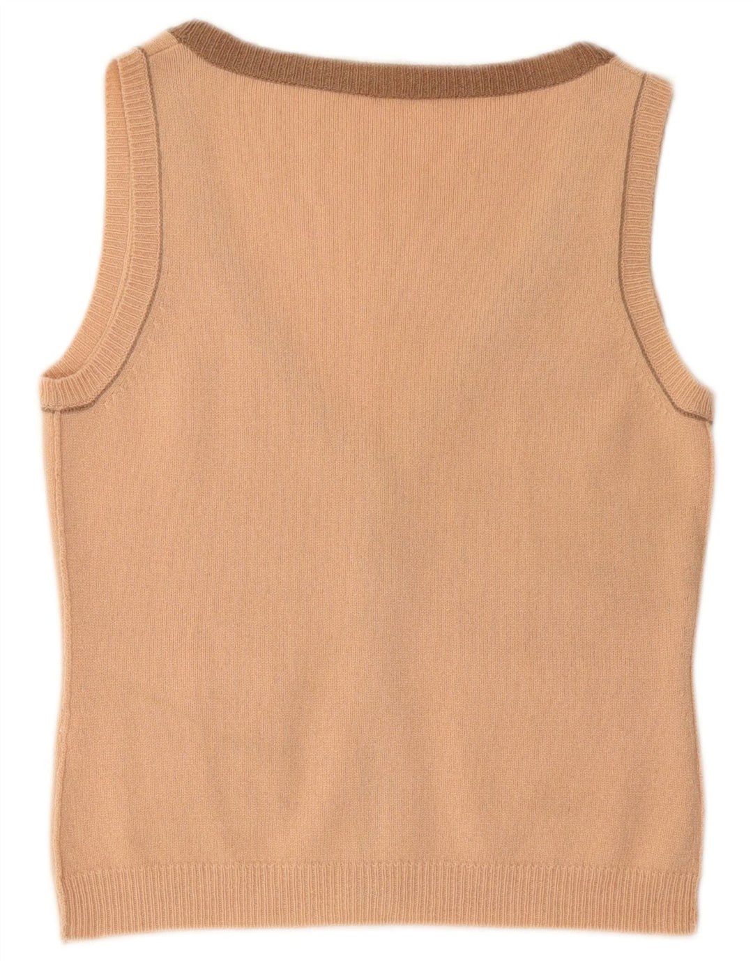 SCHUMACHER ženski kratki kardigan pulover bez rukava UK 14 Veliki ružičasti vuneni