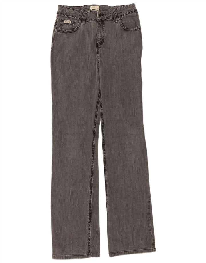 CALVIN KLEIN Ženske traperice Bootcut W28 L32 Siva