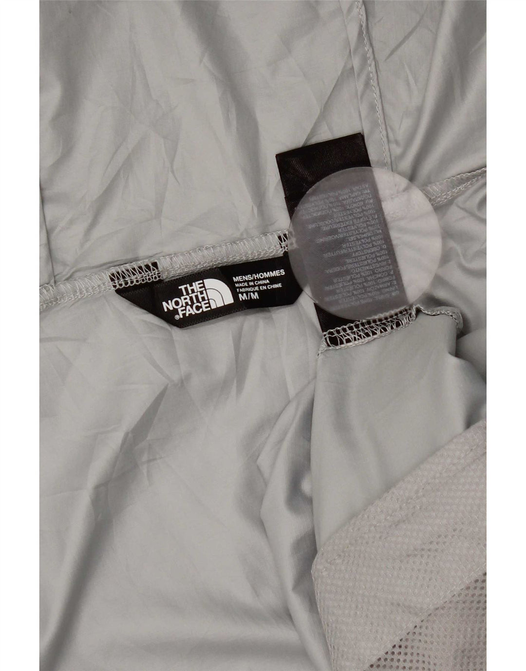 The North Face muška kišna jakna s kapuljačom UK 38 srednje sivi poliester