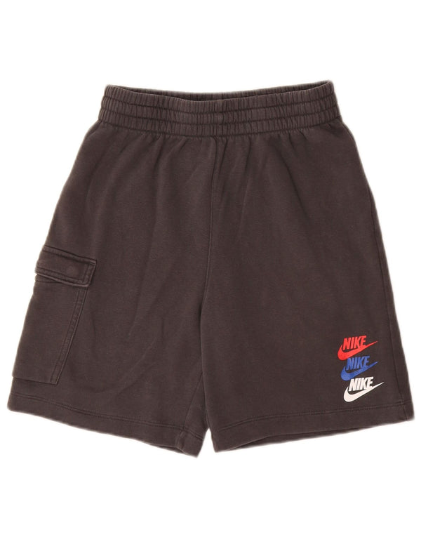 Nike Boys Graphic Sport Shorts 13-14 Years XL Sivi pamuk