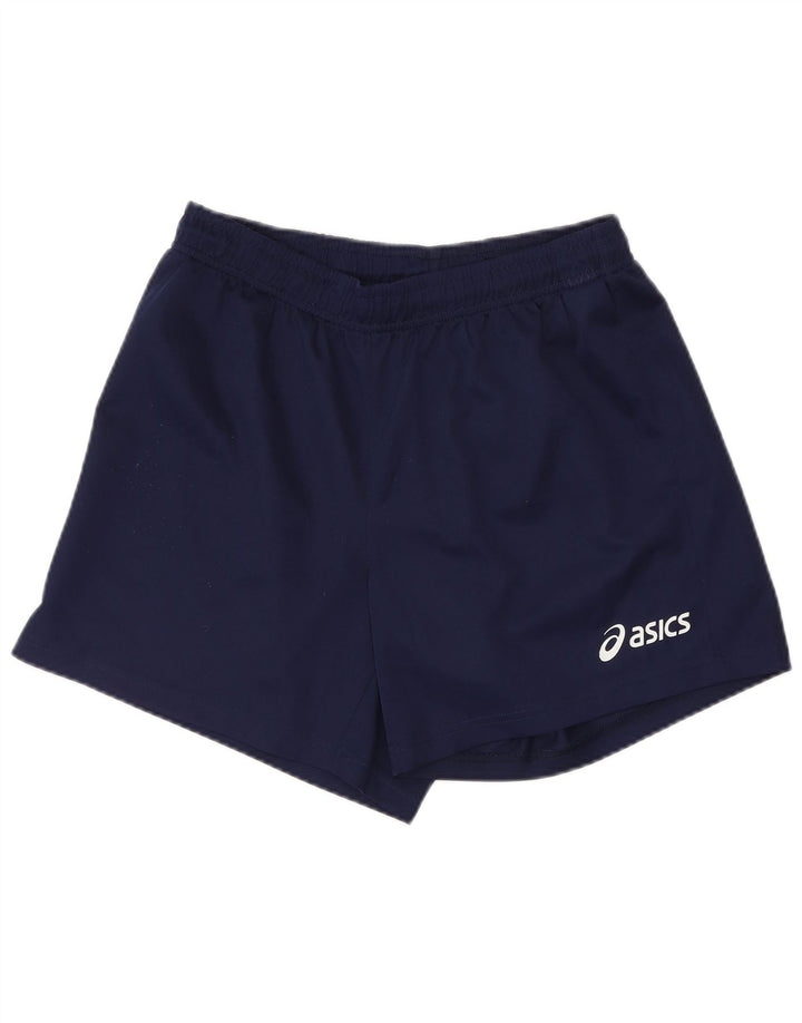 Male muške sportske kratke hlače Asics tamnoplavi poliester