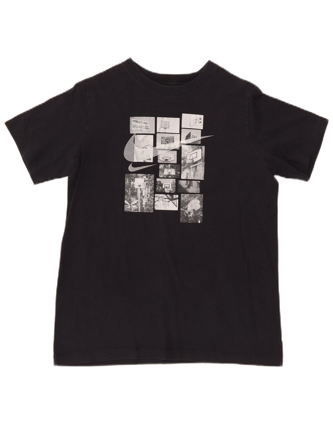 NIKE Ženska majica kratkih rukava s grafičkim motivima UK 18 XL crna