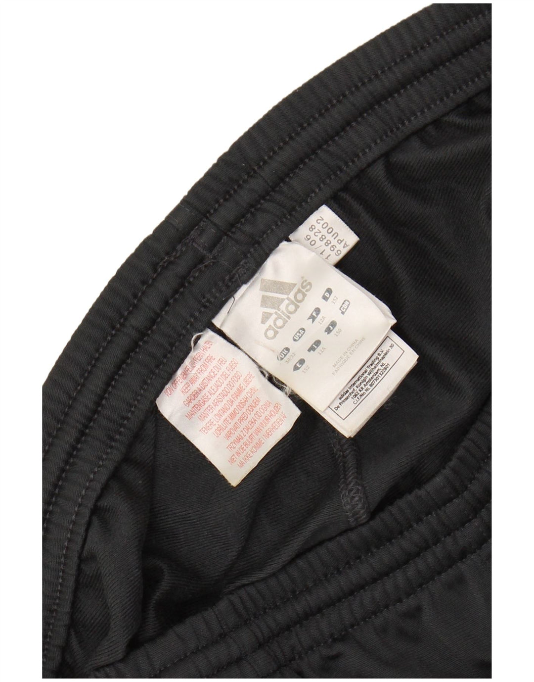 ADIDAS Hlače za trenirku za dječake 11-12 godina sive poliesterske