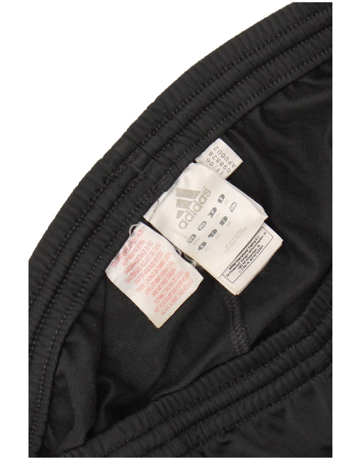 ADIDAS Hlače za trenirku za dječake 11-12 godina sive poliesterske