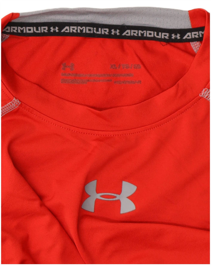 UNDER ARMOUR Muška majica kratkih rukava Heat Gear XL crvena