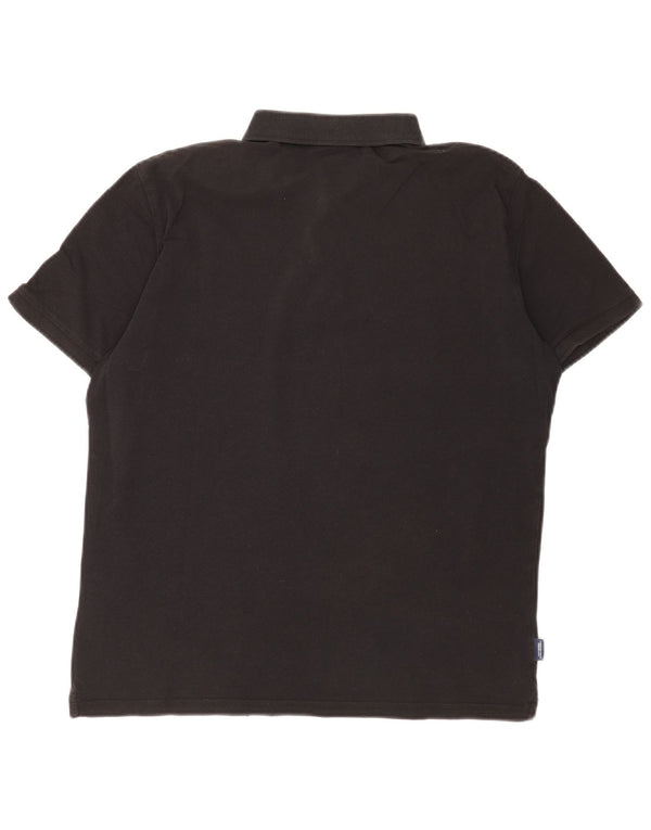 Superdry muška polo majica XL crni pamuk
