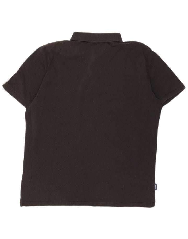 Superdry muška polo majica XL crni pamuk