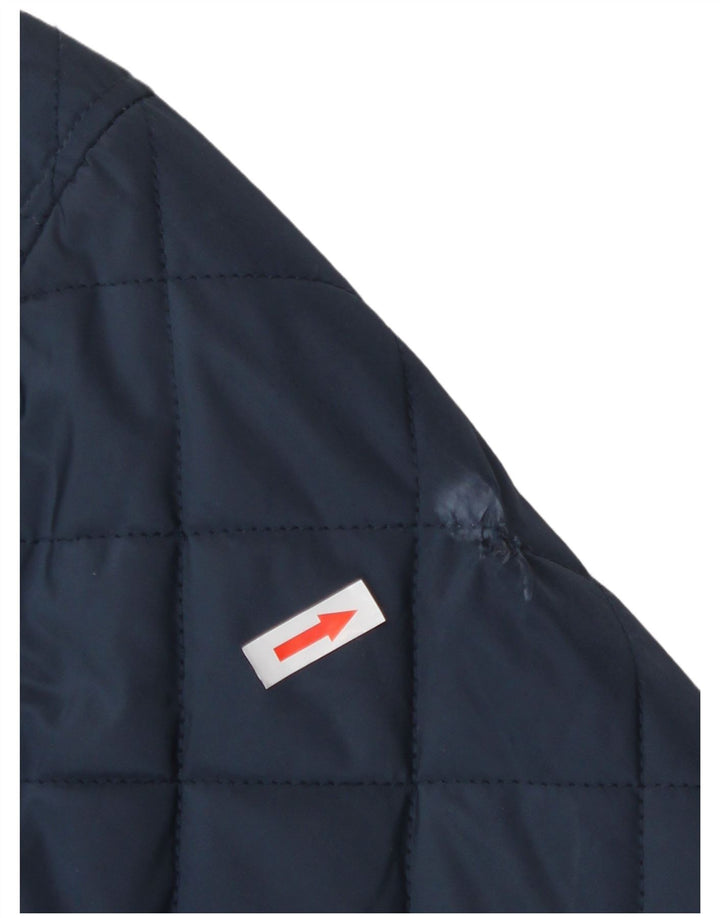 Crew Clothing Muška prošivena jakna UK 42 XL tamnoplavi poliester