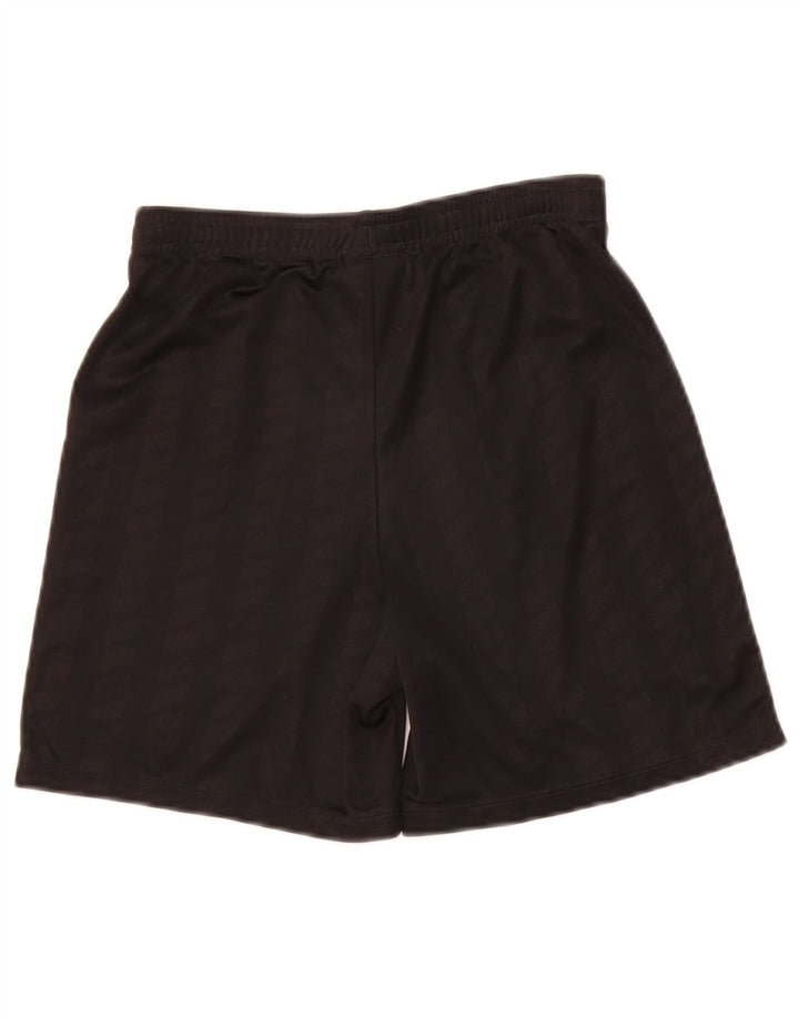 Nike Boys Dri Fit sportske kratke hlače 10-11 godina srednje crne na pruge od poliestera