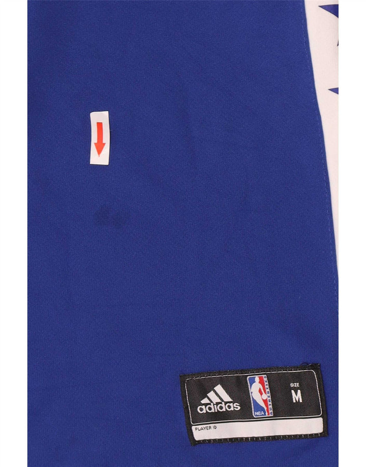 Adidas gornji dio prsluka s grafičkim motivima za dječake 11-12 godina srednje plave boje poliester